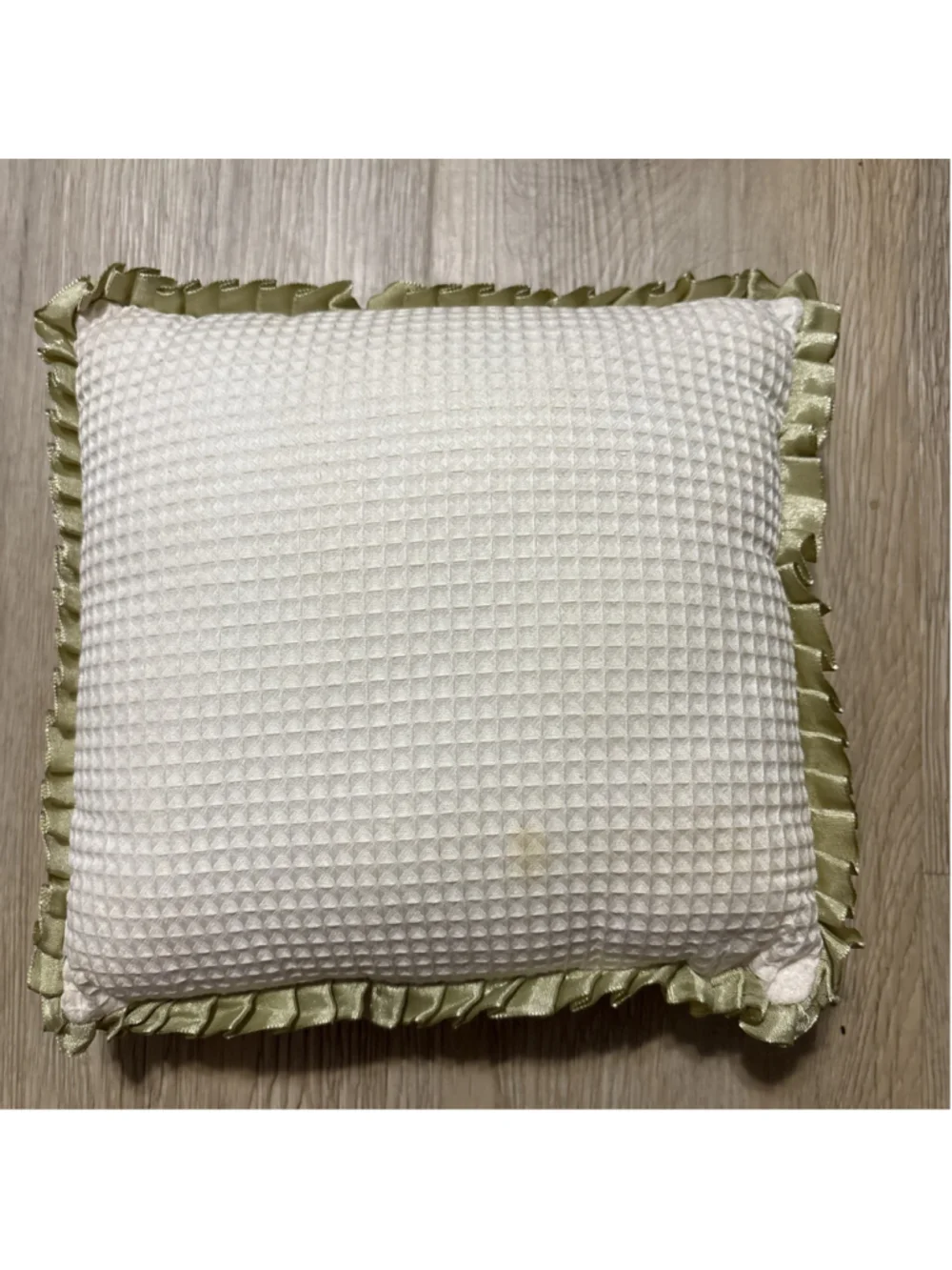 Handmade Small Pillow With “Hope” On It W/flowers Around It